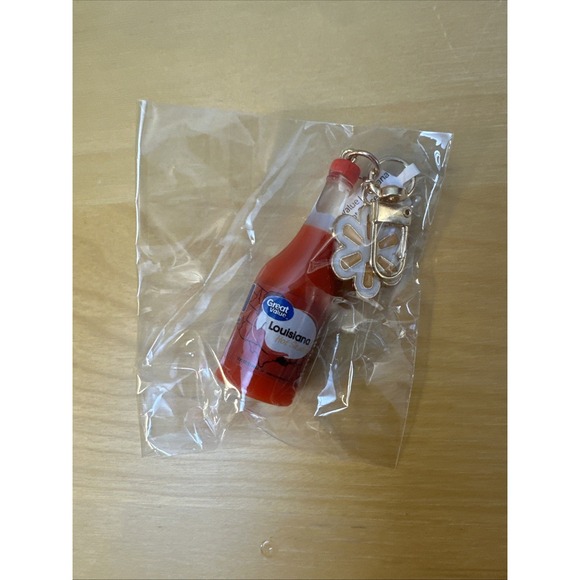 Other - Walmart Great Value Louisiana Hot Sauce Bag Charm SparkShop New